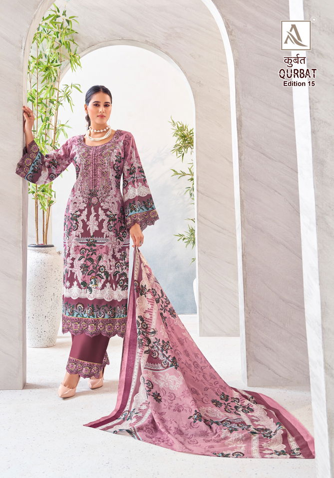 Qurbat 15 By Alok Suits Jam Cotton Pakistani Dress Material Wholesale Shop In Surat
